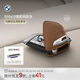 寶馬（BMW）原廠(chǎng)車(chē)鑰匙包/鑰匙殼液晶鑰匙套高級感男士 M系列 3系5系X1X3X5 馬鞍棕色深粒面革鑰匙包