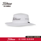 Titleist泰特利斯高爾夫球帽TOUR AUSSIE圓頂帽吸汗透氣大檐帽 白/灰10G