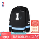 NBA【新款】官方球場男女同款長袖T（詹姆斯/庫里/東契奇/哈登） 黑色(詹姆斯哈登) XL
