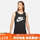 耐克NIKE男 運動(dòng)背心 圓領(lǐng)無(wú)袖 柔軟舒適 AR4992-013 黑L