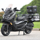 吉浪猛士四代150cc踏板摩托車(chē)國四電噴可上牌全新款燃油省油二輪整車(chē) 猛士四代 磨砂黑 漢達機+3箱+音響+護杠+CBS