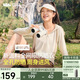 蕉下（beneunder）防曬服女黑膠透氣涼感戶(hù)外防紫外線(xiàn)外套AS10024高嶺白L