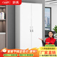 妍苒更衣柜員工柜鐵皮柜工具柜帶鎖儲物柜鐵皮衣柜辦公柜子鞋柜存包柜 二門(mén)更衣柜 0.5毫米