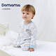 DOMIAMIA嬰兒衣服連體衣秋冬爬服寶寶家居服0-3歲空調(diào)房嬰兒服 星貓夜語(yǔ)【天然透氣   軟糯親膚】 80cm 【推薦身高 73-82cm】