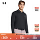安德瑪（UNDERARMOUR） Playoff男子高爾夫運動(dòng)長(cháng)袖Polo衫1387123 黑色001 XL