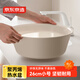 京東京造巨厚實(shí)安心pro系列臉盆  加厚塑料盆泡腳盆洗衣盆 26cm