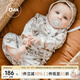 OAK FAMILY新生嬰兒連體衣早秋純棉百天寶寶衣服和尚服長(cháng)袖滿(mǎn)月連身爬服 [春款]和式|愛(ài)麗絲花園 59cm （推薦1~3個(gè)月）