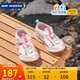 江博士學(xué)步鞋夏季女童可愛公主休閑兒童涼鞋2S14A2031CW淺粉色24碼