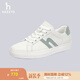 哈吉斯（HAZZYS）女鞋  春秋款女士時(shí)尚休閑運動(dòng)風(fēng)板鞋ALPS7FBA010 乳白色IV 38 240