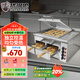 獵鋼狼 商用烤餅機智能溫控老潼關(guān)肉夾饃烤箱煎餅機全自動(dòng)風(fēng)爐烤箱燒餅烤爐烤餅爐 【機械】電熱雙控 單抽8餅