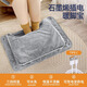 德國石墨烯暖腳寶電加熱床上取暖神器睡覺(jué)暖腳袋被窩專(zhuān)用桌下 灰色[石墨烯USB暖腳寶]3檔調節