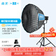 南光（NANLITE）FS-300B雙色溫直播補光燈 室內(nèi)影棚平面人像攝影燈 大功率視頻led常亮燈 專業(yè)高顯色拍攝燈 FS-300B+90快裝柔光箱（配蛋格）+燈架