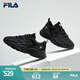 FILA【男女同款】斐樂情侶七夕跑步鞋復(fù)古老爹鞋火星鞋潮流時(shí)尚老爹鞋 女-黑-BK 36.5