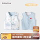 babylove嬰兒馬甲春秋純棉兩面穿寶寶可愛(ài)小坎肩背心保暖馬夾上衣