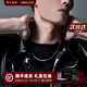 銘揚飾海 925銀項鏈男士蛇骨鏈潮流簡(jiǎn)約時(shí)尚百搭男女款鎖骨鏈素鏈生日禮物 方形蛇骨鏈-50cm