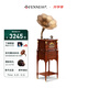 梵尼詩(shī)歐式復(fù)古25X留聲機(jī)黑膠唱片機(jī)客廳音響老式電唱機(jī)藍(lán)牙音箱 英國(guó)棕升級(jí)版(銅喇叭)