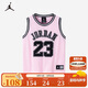 Jordan耐克（NIKE）童裝運動背心夏季兒童無袖T恤 櫻花粉 155(XL)
