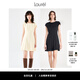 Laurèl勞芮春夏小飛袖修身顯瘦氣質(zhì)傘裙連衣裙 LWD331Y04600 奶油黃 S 160/84A