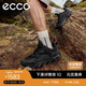 愛步（ECCO）運動鞋男 網(wǎng)面透氣防水科技軟底戶外鞋 驅(qū)動820194 黑色42