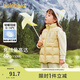 巴拉巴拉童裝兒童馬甲男童女童羽絨服2023冬季洋氣小童外套潮