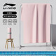 李寧（LI-NING）游泳毛巾吸水巾溫泉沙灘運動(dòng)健身旅游成人浴巾9211粉色
