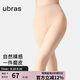 ubras虞書欣同款光腿神器防勾絲美膚襪打底褲襪絲襪500D連腳款-白皙膚L