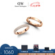 丹尼爾惠靈頓（DanielWellington）明星同款 dw情侶戒指 星耀+經(jīng)典系列情侶對戒 七夕情人節(jié)禮物 星耀玫瑰金+星辰-聯(lián)系客服備注