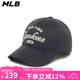 美職棒（MLB）旗艦官方男女帽子學(xué)院風(fēng)棒球帽大頭圍休閑鴨舌帽軟頂遮陽帽禮物 紐約洋基隊(duì)/炭灰色 均碼 F