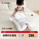 bebebus兒童枕頭1-3歲寶寶枕頭嬰兒分區(qū)護(hù)頸護(hù)脊枕透氣可水洗幼兒園枕頭