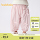 巴拉巴拉褲子?jì)雰合募颈】铋L(zhǎng)褲男女童休閑褲2025時(shí)尚輕薄舒適209225108202