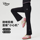 迪士尼寶寶（Disney Baby）女童打底褲兒童褲子中大童裝春季百搭休閑微喇長(cháng)褲 黑色 150
