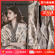 CRANTA KOMEIA圍巾女長(zhǎng)披肩2025新款圍脖女空調(diào)保暖加厚韓版生日禮物送女友老婆 青鳥藍(lán) 高級(jí)感送女朋友愛人實(shí)用高檔