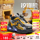 安踏童鞋寶寶燈鞋2025秋透氣跑鞋發(fā)光鞋子運動(dòng)鞋男小童A12539909