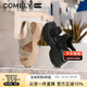 康莉（COMELY）商場(chǎng)同款休閑涼鞋女2025夏季舒適厚底外穿精致高級(jí)涼鞋 黑色  36 