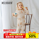 Milkbarn兒童秋衣秋褲家居服男女寶寶長(zhǎng)袖保暖內(nèi)衣秋冬打底睡衣 大象（上衣） 90 cm