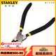 史丹利（STANLEY）德式孔用彎嘴卡簧鉗7英寸卡環(huán)鉗擋圈鉗彈簧鉗（內(nèi)卡）84-447-23