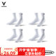 維動（VEIDOORN）休閑短襪四雙裝戶外籃球運(yùn)動襪透氣防滑中筒休閑情侶 白【簡約百搭】4雙裝中筒 均碼