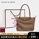 CinvaiKrose包包女包輕奢侈帆布包女士包包新款2025品牌托特包媽媽包 卡其色【增掛飾】