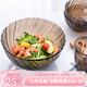 DURALEX 法國進(jìn)口歐式玻璃碗泡面碗湯碗飯碗沙拉碗水果盤咖啡色家用餐具 中大號(hào)碗【面碗/沙拉】