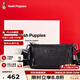 暇步士（Hush Puppies）單肩包真皮男士背包斜挎商務(wù)通勤牛皮小挎包新款男士包生日禮物 【禮盒裝】HA-2171005W-5710