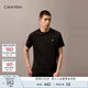 Calvin KleinJeans25春夏男女情侶休閑簡(jiǎn)約ck字母純色純棉針織短袖T恤4RAB200
