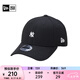 NEW ERA 【七夕禮物】紐亦華棒球帽男女同款MLB經(jīng)典NY小標(biāo)硬頂彎檐940 70397463-黑色 白標(biāo)NY OSFA