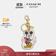 蔻馳（COACH）奧萊女士COACH X DISNEY 米奇手袋掛飾 IM/粉筆白色