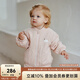OAK FAMILY寶寶加厚棉服兒童冬保暖百搭外套嬰兒百搭拉鏈夾棉開(kāi)衫棒球服 淺粉 90 cm