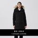 加拿大鵝（Canada Goose）Shelburne 女士黑標派克大衣戶外休閑外套大鵝羽絨服 3802LB 61 黑色 M