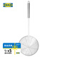 宜家（IKEA）IDEALISK艾迪利斯不銹鋼濾網(wǎng)勺過(guò)濾網(wǎng)篩漏網(wǎng)撈勺隔渣漏網(wǎng) 撇鏟 其他