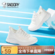 SNOOPY史努比童鞋兒童運(yùn)動(dòng)鞋夏季透氣飛織網(wǎng)布鞋男女童小白鞋3828白色27