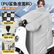 目送（musong）電動(dòng)車擋風(fēng)被一體式半包圍加厚電瓶車御寒防水保暖衣可收納防風(fēng)罩 灰色- 無印花