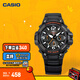 卡西歐（CASIO） SPORT MCW-100H休閑時(shí)尚運動(dòng)男士手表石英手表 MCW-100H-1AVPF-100米防水