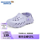 Skechers斯凱奇兒童泡泡鞋夏季疏水透氣運(yùn)動(dòng)沙灘鞋輕便防滑洞洞鞋308454L 薰衣草色/LAV 30